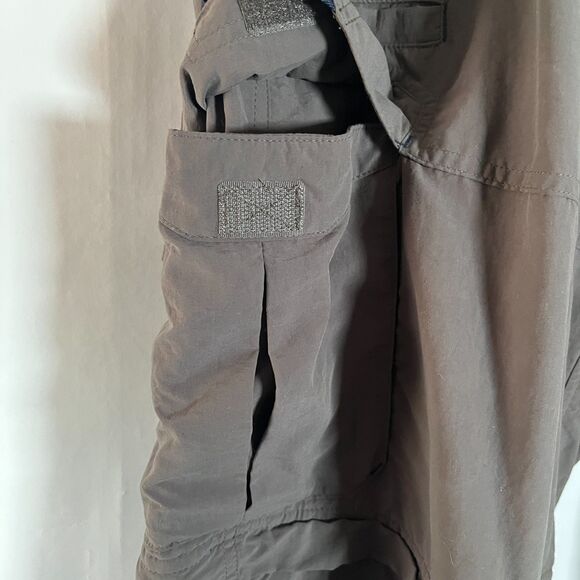 Exofficio Pants Men's XL Convertible Cargo Hiking Belted Outdoors Gray - Picture 4 of 15